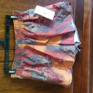 Java Brown Speedo trunks Size M